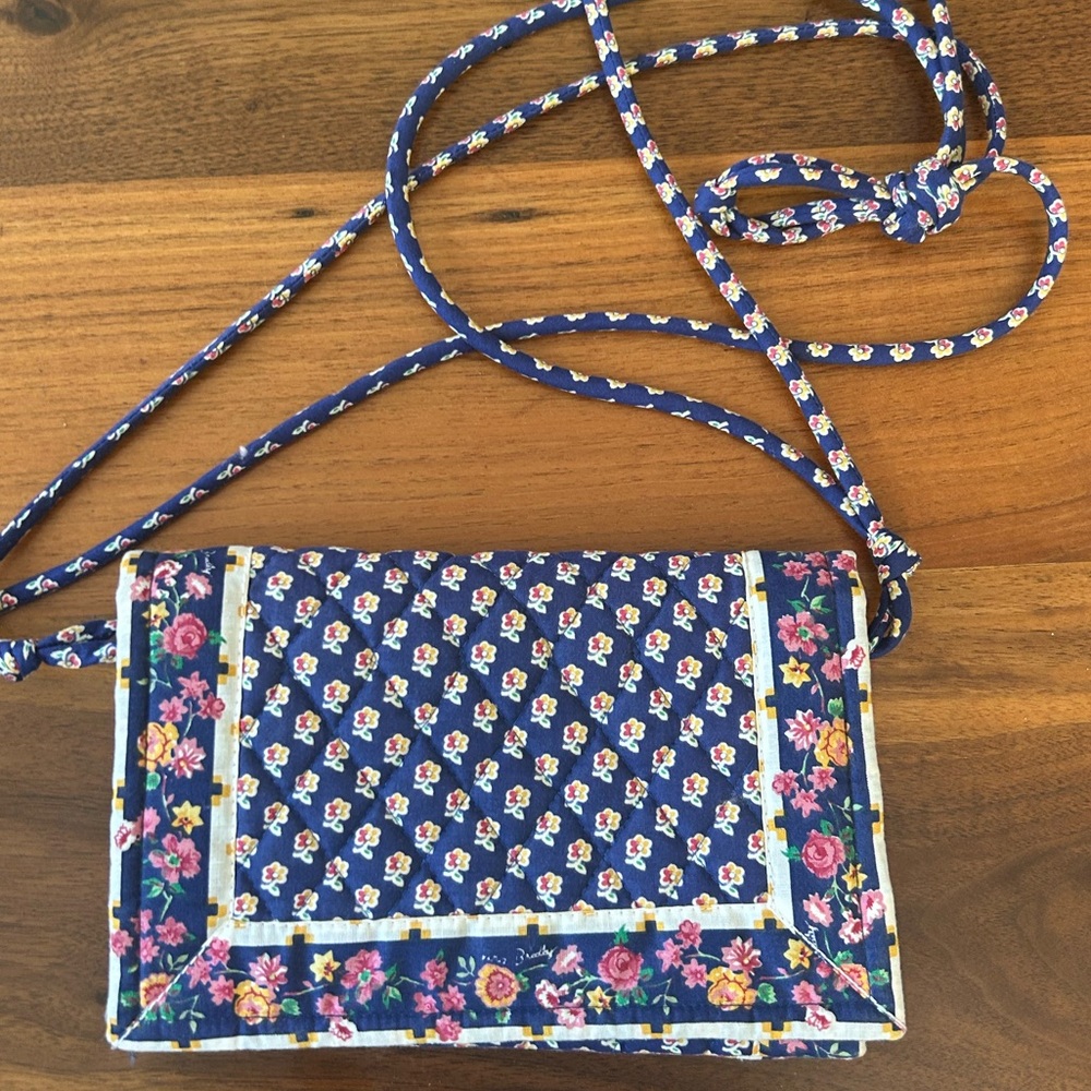 Vera Bradley Vintage Royal Blue‎ 80s purse